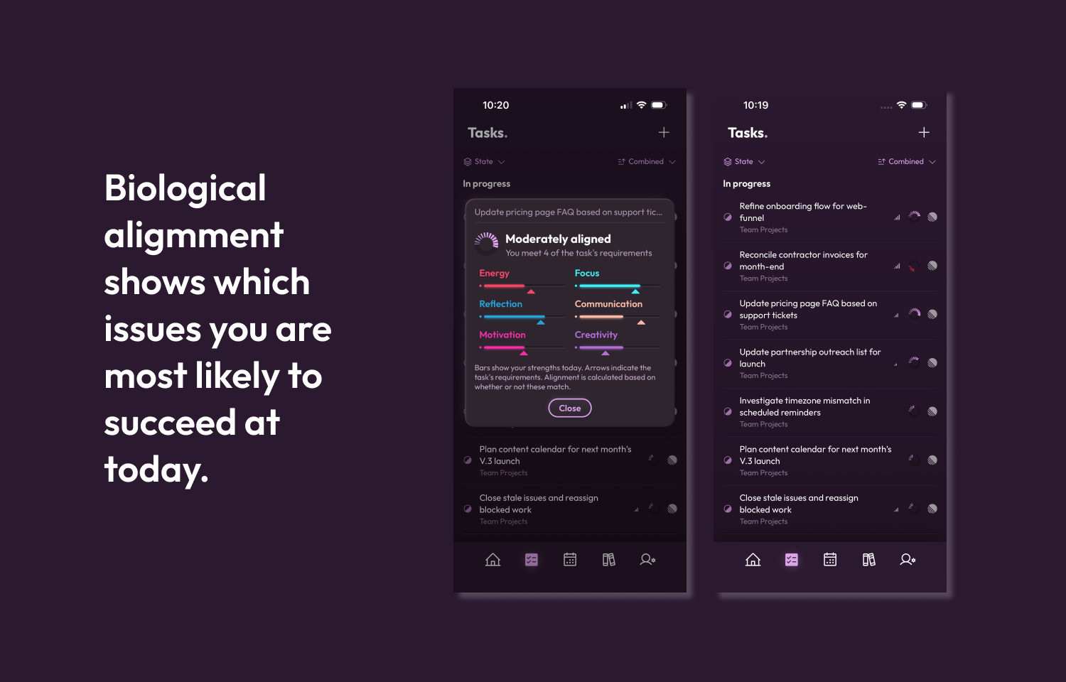 phase dashboard