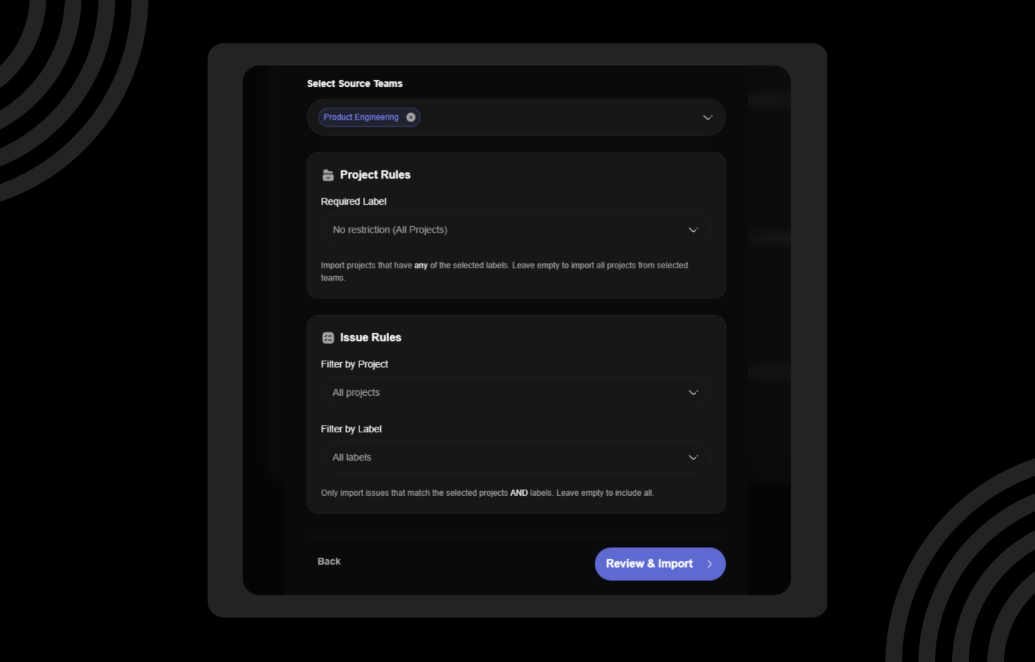 Feedvote settings