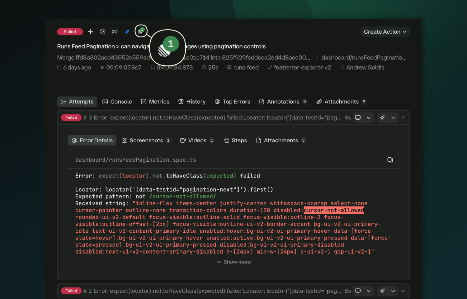 route5 issue visibly linked in currents interface