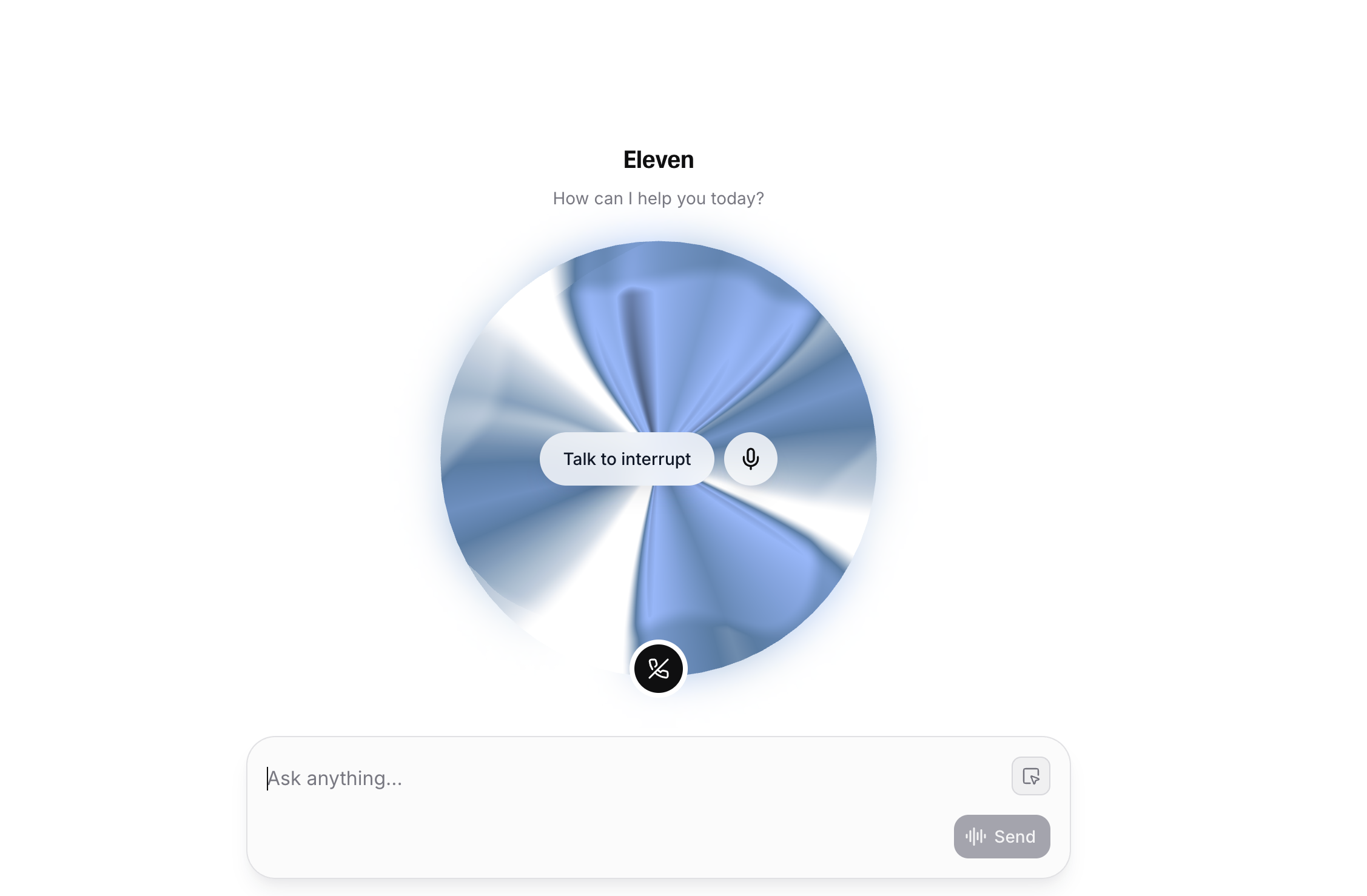 11.ai interface