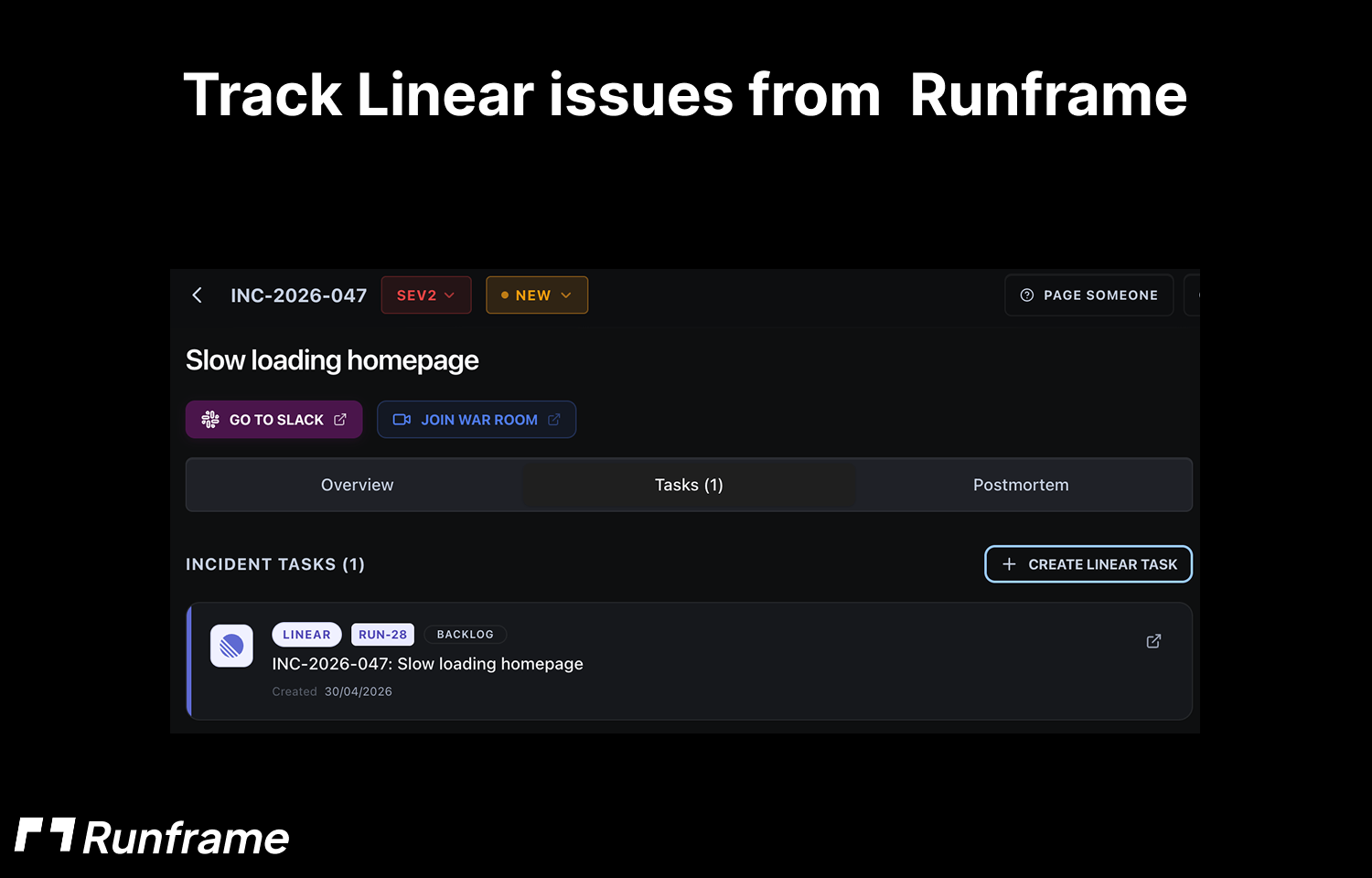 tracking route5 issues from runframe